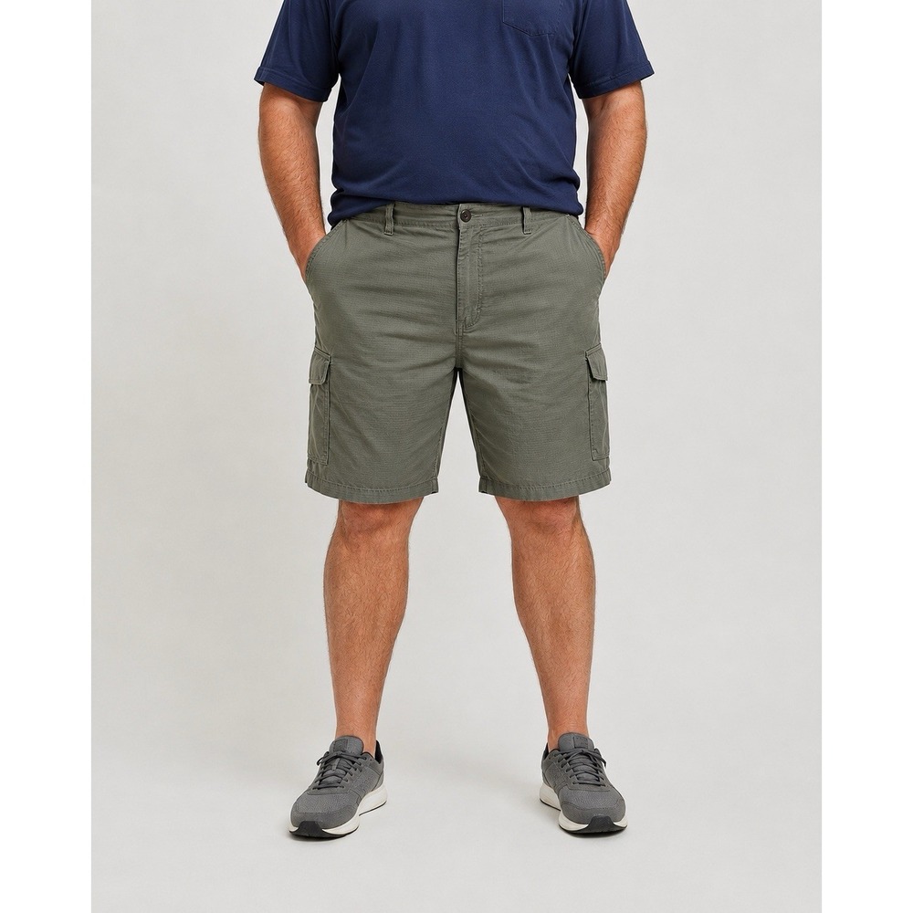 Sonoma Flexwear Everyday Cargo Shorts Dusty Olive Ripstop Mens 50 NWT